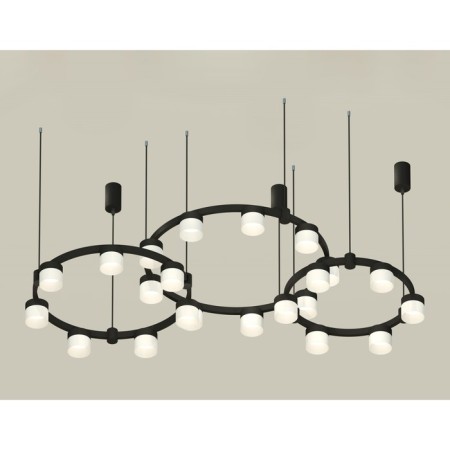 Ambrella Light Acrylic lamp, XR92092210, GX53 LED 12 W, black sand, white matte