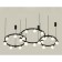 Ambrella Light Acrylic lamp, XR92092210, GX53 LED 12 W, black sand, white matte