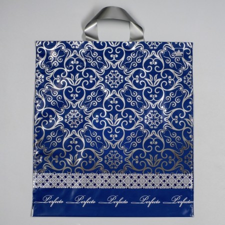 Package "Valancienne", polyethylene with a loop pen, 40 x 37 cm, 95 μm