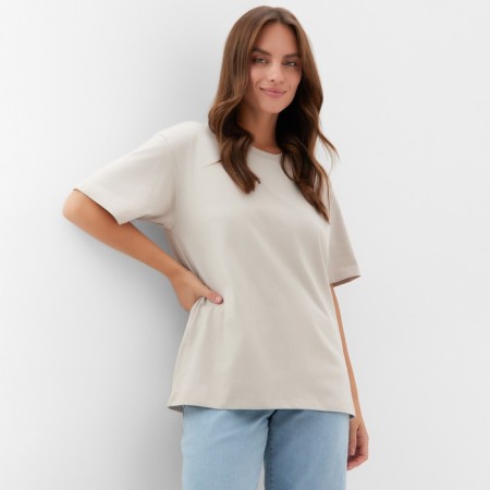 Women's T -shirt KAFTAN: BASIC Line col. Beige, rr 40-42