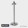 Stainless steel stand for kitchen accessories Magistro, 45 × 15.5 cm, luxe, silver color