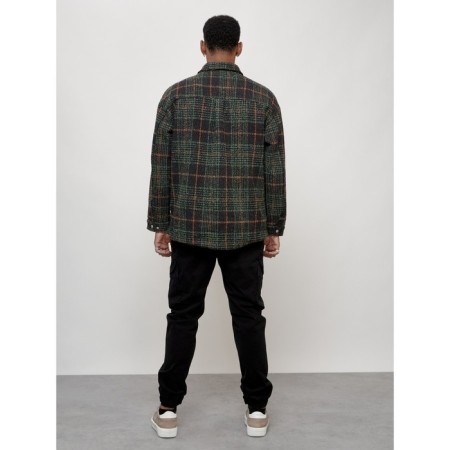 Male windbreaker, size 54, green color-3