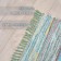 Hindi rug, size 60x90 cm, green color