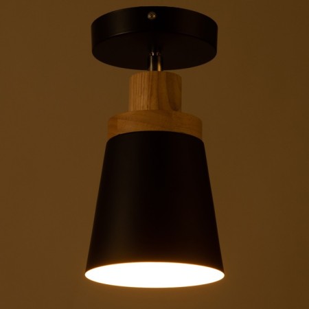 Spot "buzz" E27 40W black 15x15x28 cm-2