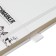 Sketchmarker sketchbook, 130 x 210 mm, 80 sheets, solid leather cover, white, block 140 g/m2