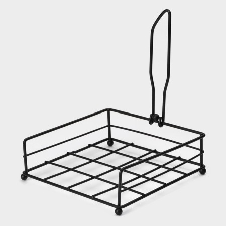 Salvetnik Dailyana "Cutlery", 17.5 × 18 × 6 cm, black color-2