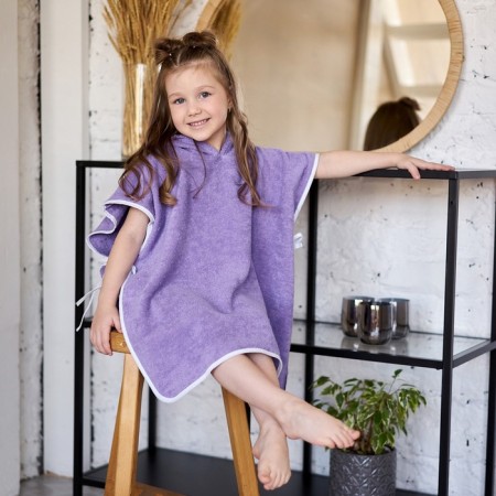Poveris towel crumb I am a “gnome”, lilac color, size 24-32, 100 % cotton, 320 g/m2-7
