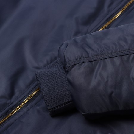 Бомбер мужской на молнии MIST, размер 46, синий-7