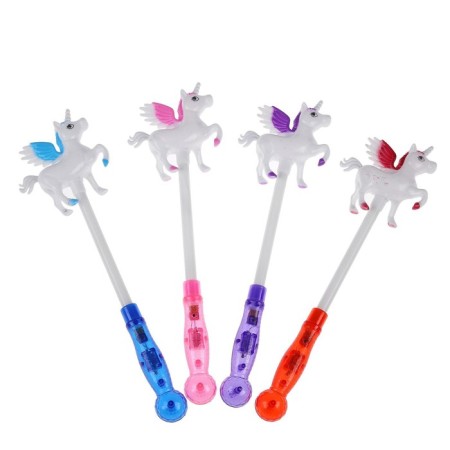 Light wand "unicorn", with wings, color mix-1