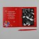 Set for creativity. Stained-glass picture and engraving-postcard "Helpers of Santa Claus"