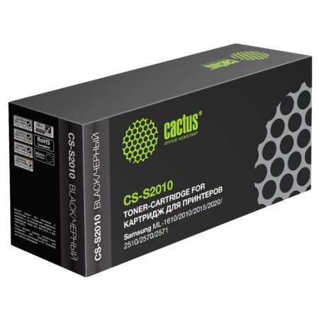 Toner cartridge CACTUS CS-S2010 Black for Samsung ML-1610/2010/2015/2020/2510/2570/2571 (3000.