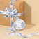 A satin decorative ribbon “Happy New Year!”, White, 1.5 cm × 5 m