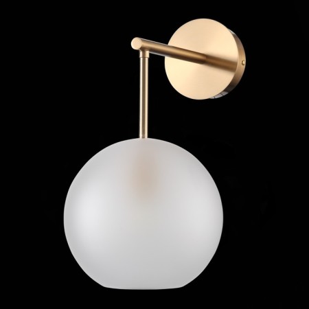 Sconces st. SL1133.501.01. Bopone. 1x40 watts, E27, 20x36 cm, brass color-4
