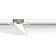 The profile is built for the LED tape Feron, Cab254, 2 m, the color of silver