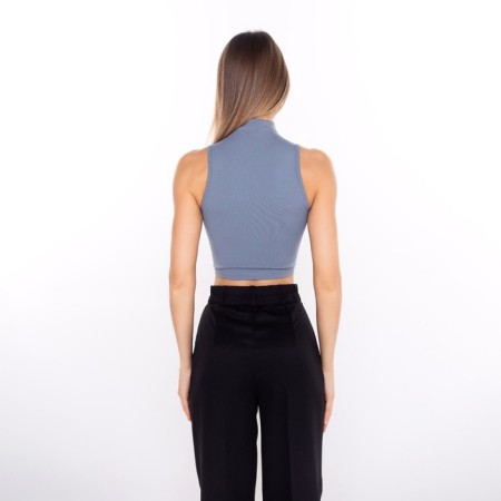 Top female, gray color, size 44 (m)-3