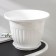 Pot with the Podon "Lausanne", 7 l, the color is white
