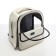 A backpack-carrier for cats and dogs, 30 x 40 x 25 cm, white