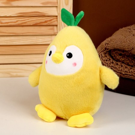 Soft toy "Penguin", 22 cm, yellow color-1