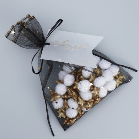 Gift bag from tulle "Constellation", 16 x 24 cm +/- 1.5 cm-3