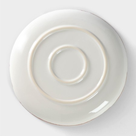 Porcelain plate Punto Bianca, D = 26.5 cm-3