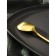 Spoon Magistro "Oska Standard", length 19.5 cm, gold color