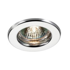 Built -in lamp Novotech, 50 W, Gx5.3, 12 V, 60x60 mm, d = 60 mm, color chromium