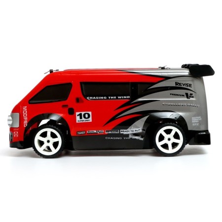 The radio -controlled car "Drift" works on the battery, light, replaceable wheels in the kit-1