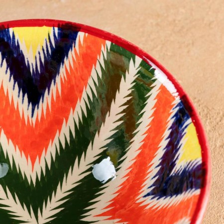 Rishtan Ceramics "Atlas" is 15.5 cm, medium, multi -colored-4