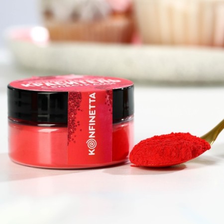 Kandurin and food sparkles are red for desserts and drinks, 5 g.-4