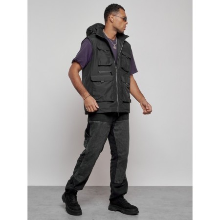 Luy jacket transformer male winter, size 48, black color-8