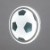 Sconces "Football ball" LED 36W White D.30 cm cm