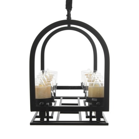 Sommelier chandelier 10he27 40w Black 83x30x40-140cm-7