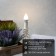 LED Candle Lamp (CN) 9.5W E14 903LM 2700K Warm light Rexant