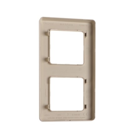 Frame Legrand Inspiria, 2 post, ivory-1