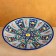Largan Rishtan ceramics "Flowers", 33 cm, blue