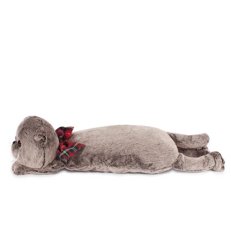 Soft toy-podushka "cat", gray color, 40 cm-1