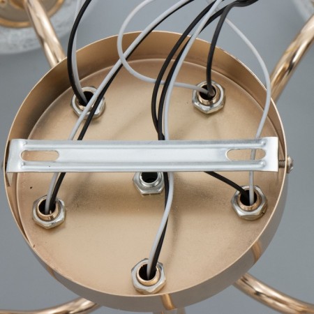 Aurika chandelier 5he27 40W gold 55x55x27 cm Bayerlux-6
