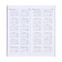 The weekly dated 2025, 80x165 mm, 64 sheets of Escalada, soft leather cover, pancake embossing, block 70 g/m², lilac