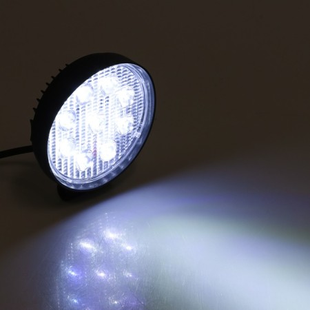Fog Farah, 12 V, 9 LED, IP67, 27 W, 1890 lm, 5000 K, directed light-1