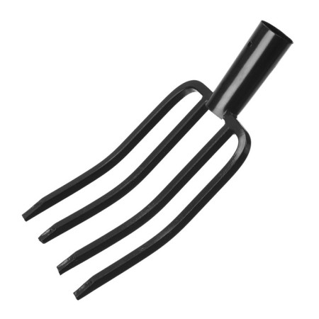 The pitchfork is digal, 4-ribs, tuleyka 30 mm, without cuttings