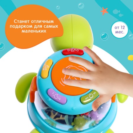 Musical toy "Funny Turtle", sound, light-4
