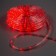 Luazon Lighting 10 mm light cord, IP65, 20 m, 24 LED/m, 220 V, 8 modes, red glowing red