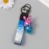 Trick plastic with carbine, strap "Bunny" holography 3x2.5x5.5 cm