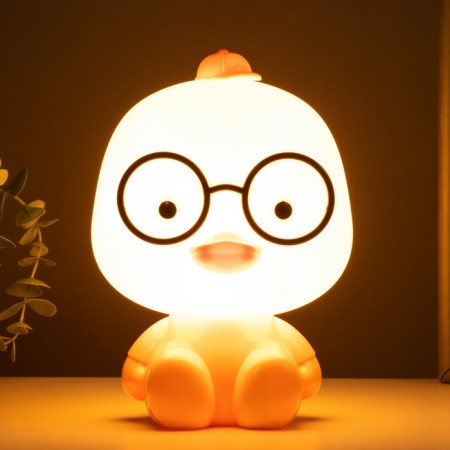 Table lamp "Duckling with glasses" E14 3W yellow15x14x21 cm Risalux-2