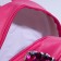 Baby backpack for girls with sequins, lightning department, pink color