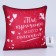 Antistress pillow "The reason for my happiness" 23x21 cm