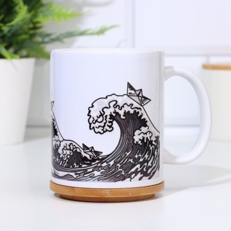 Sublimation mug "Sea of ​​work"-6