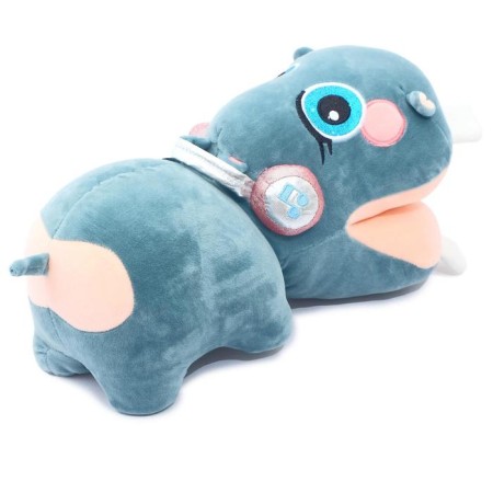 Soft toy Hippo Joe with a secretary, 35/16cm,-2
