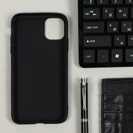 Luazon cover for iPhone 11, TPU, black-1