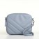 Women's bag with lightning, blue color